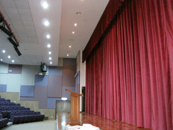 Stride Kajang Auditorium Stage Curtain